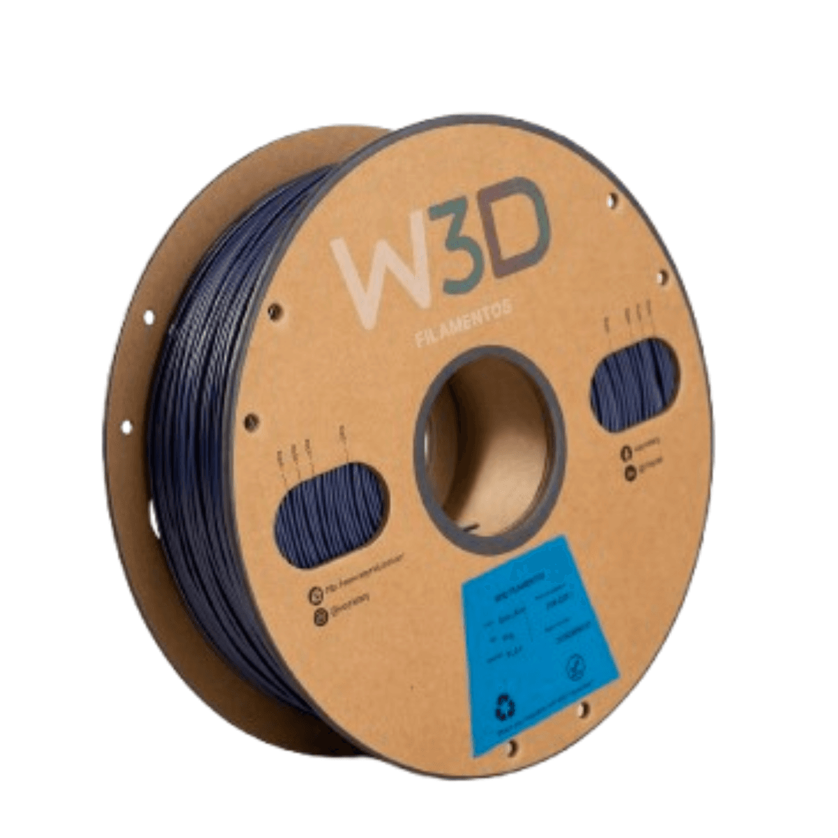 Filamento PLA+ W3D 1kg 1,75mm — Violeta